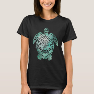 Turtle Animals Colourful Print Animal Turtle T-Shirt