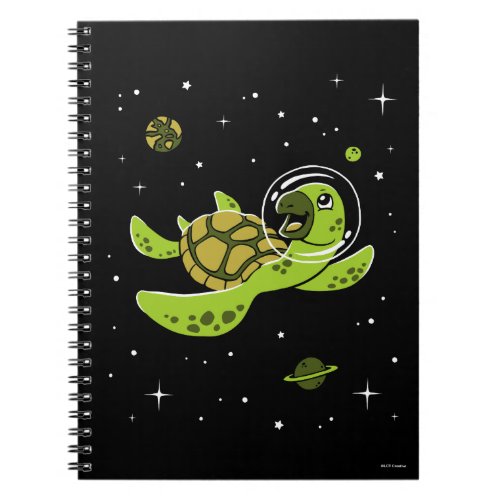 Turtle Animals In Space Notebook
