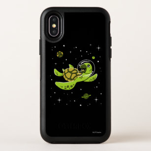 Turtle Animals In Space OtterBox Symmetry iPhone X Case