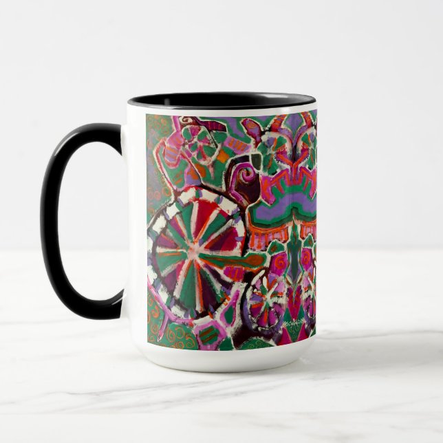 Turtle Art Mug (Left)