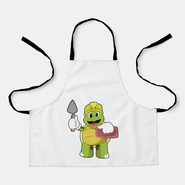 Turtle as Mason with Stone Apron (Front)