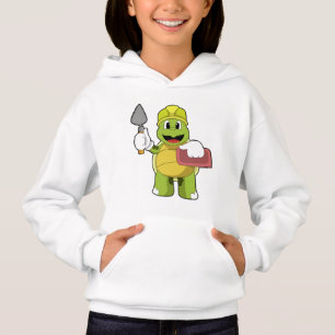 Turtle as Mason with Stone Hoodie