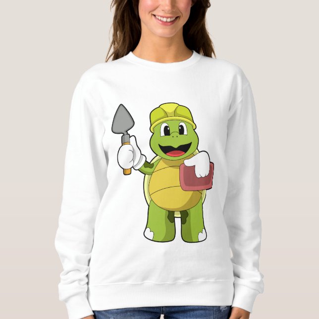 Turtle as Mason with Stone Sweatshirt (Front)