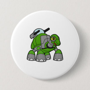 Turtle as Robot with Cannons Button