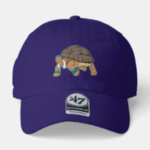 Turtle As Runner With Towel 47 Brand Hat