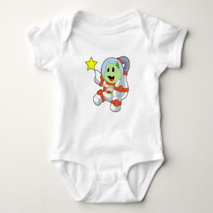 Turtle Astronaut Space Baby Bodysuit