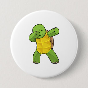 Turtle at Hip Hop Dance Dab Button