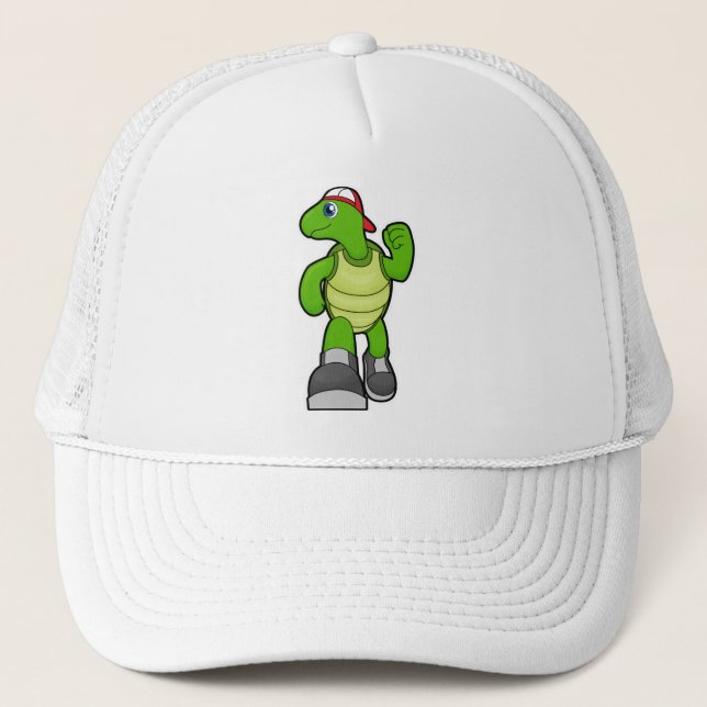 Turtle at Running with Cap (Front)
