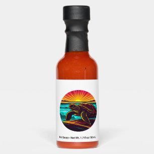 Turtle at Sunset, Inspiring Nature Design Hot Sauces