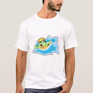 Turtle at Swimming in Water T-Shirt