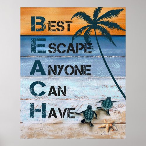 Turtle BEACH Inspiration  Motivational Poster