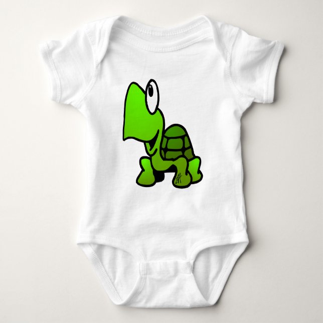 Turtle Baby Bodysuit (Front)