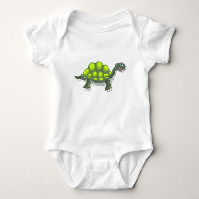 Turtle Baby Bodysuit (Front)
