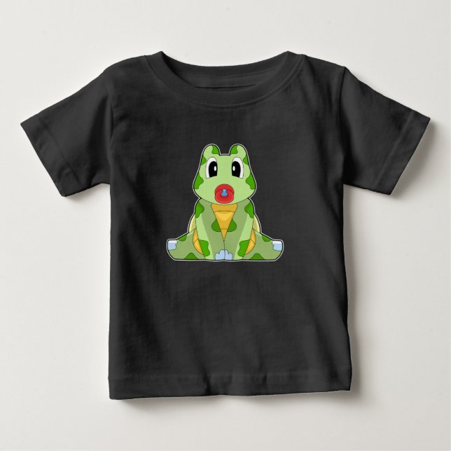 Turtle Baby Pacifier T-Shirt (Front)