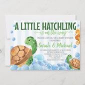 Turtle Baby Shower Invitation Invite (Front)