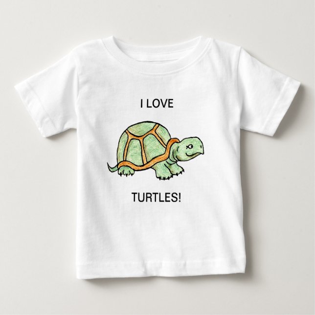 Turtle Baby T-Shirt (Front)