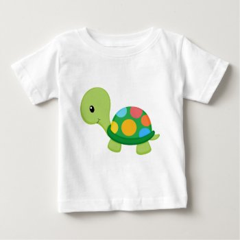 Turtle Baby T-shirt by Danialy at Zazzle