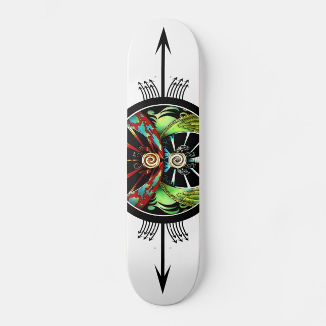 Turtle Balance  Skateboard (Front)