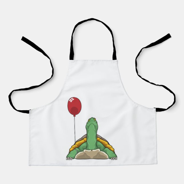 Turtle Balloon Apron (Front)