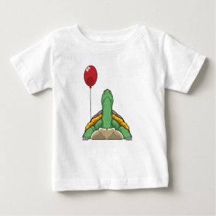 Turtle Balloon Baby T-Shirt