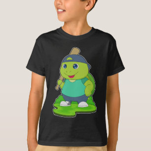 Turtle Baseball Baseball bat T-Shirt