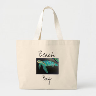 Turtle beach tote bag