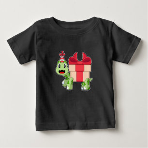 Turtle Birthday Party hat Baby T-Shirt