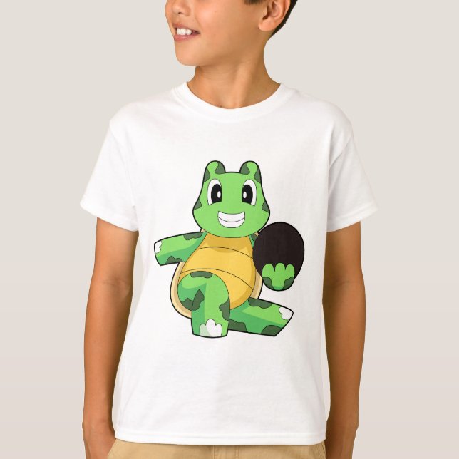 Turtle Bowling Bowling ball T-Shirt (Front)