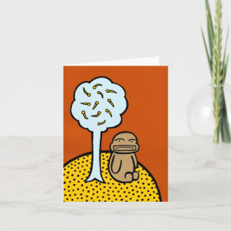 TURTLE BOY  Greeting Card