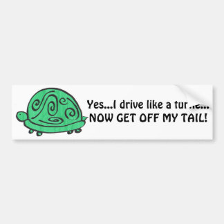 Turtle Bumper Sticker