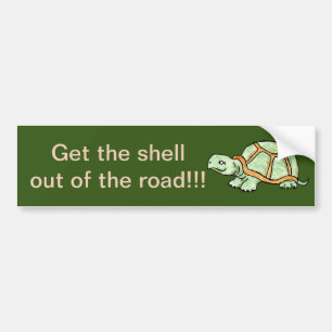 Turtle Bumper Sticker