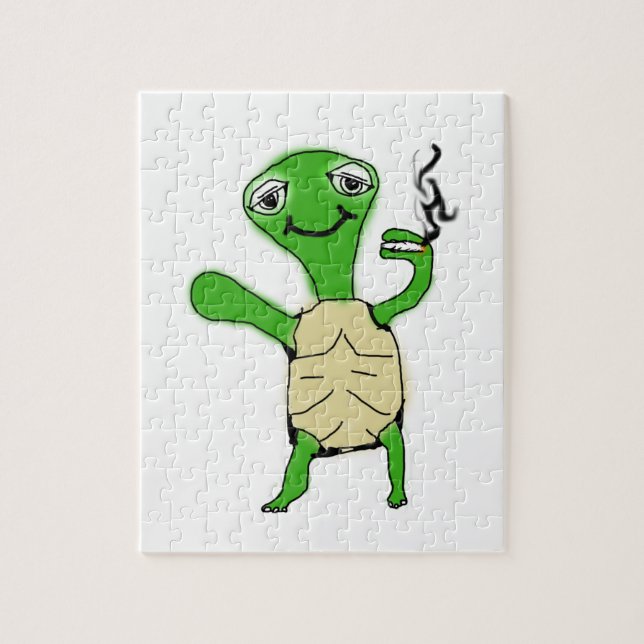 Turtle Burner Jigsaw Puzzle (Vertical)