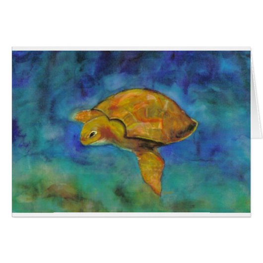Turtle by Paula Atwell Cards (Front Horizontal)