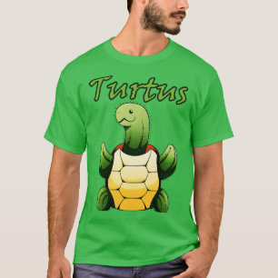 Turtle Cactus Gift Gardener Turtle Lover T-Shirt