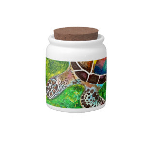 Turtle Candy Jar