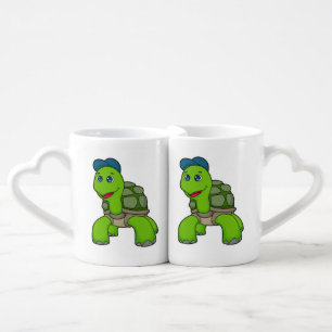 Turtle Cap Coffee Mug Set