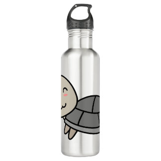 Turtle cartoon animal stainless steel water bottle