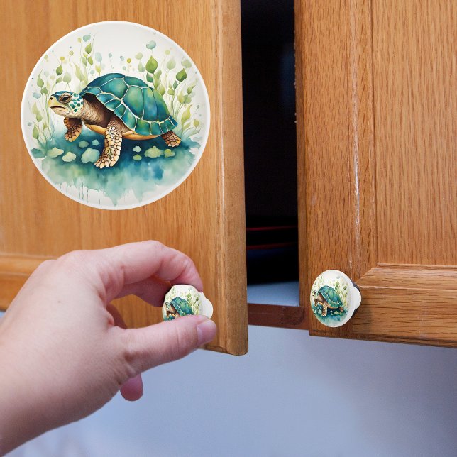 Turtle  ceramic knob (Creator Uploaded)