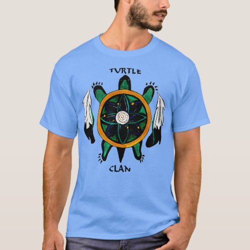 turtle clan native american  T_Shirt