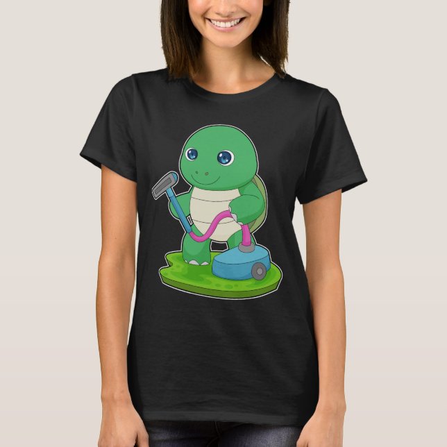 Turtle Cleaner Vacuum cleaner T-Shirt (Front)