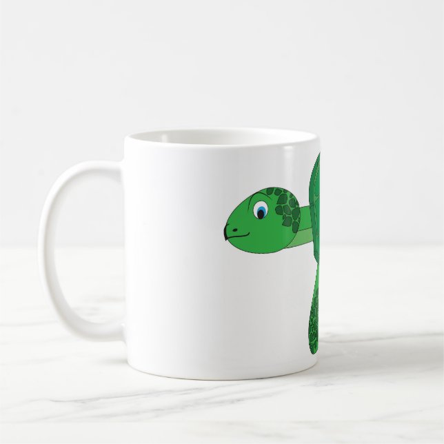 Turtle Coffee Mug (Left)