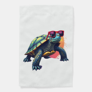 Turtle Colorful Turtle Outfit Mens Turtle Lover Tu Garden Flag