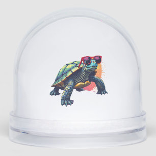 Turtle Colorful Turtle Outfit Mens Turtle Lover Tu Snow Globe