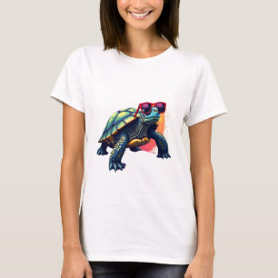 Turtle Colorful Turtle Outfit Mens Turtle Lover Tu T-Shirt