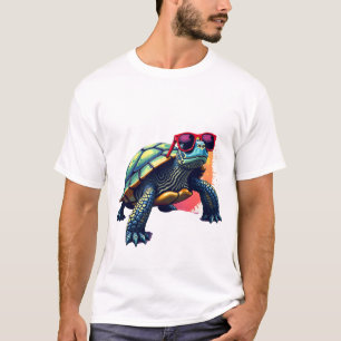 Turtle Colorful Turtle Outfit Mens Turtle Lover Tu T-Shirt
