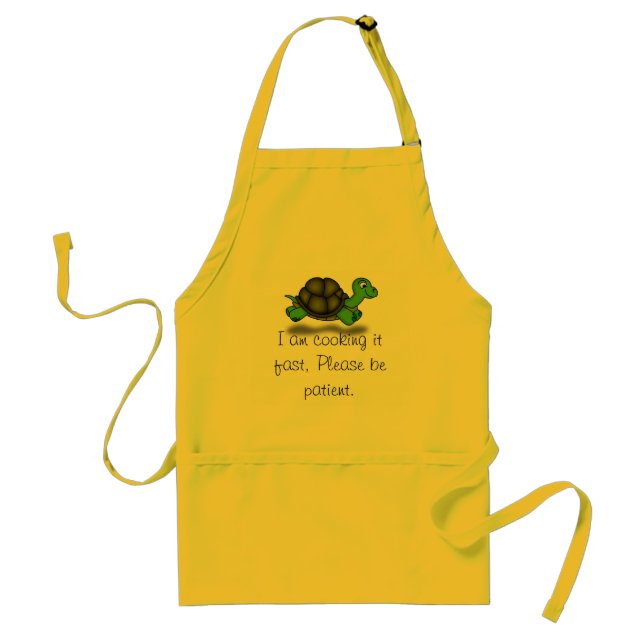 Turtle Cook Adult Apron (Front)