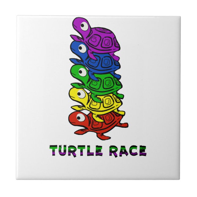 Turtle Copy Copy Copy Copy Copy Copy Copy Copy Cop Ceramic Tile (Front)
