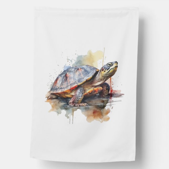 Turtle Copy Copy Copy Copy Copy Copy Copy Copy Cop House Flag (Front)