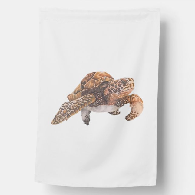 Turtle Copy Copy Copy Copy Copy Copy Copy Copy Cop House Flag (Front)