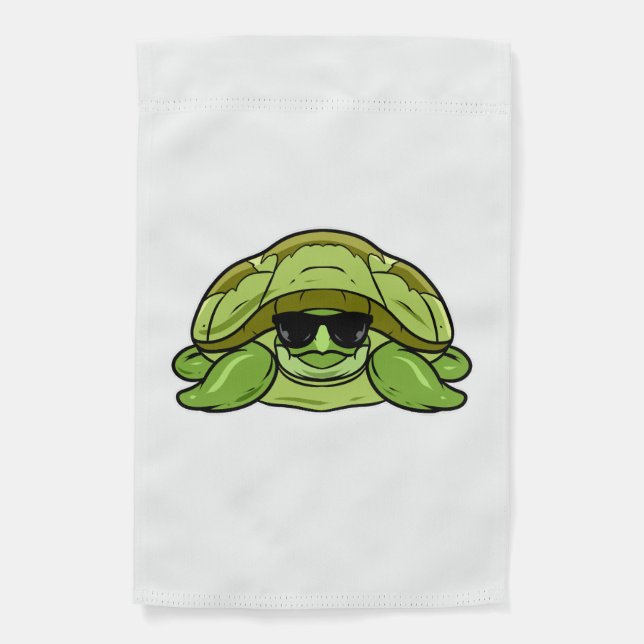 turtle Copy Copy Copy Copy Copy Garden Flag (Front)